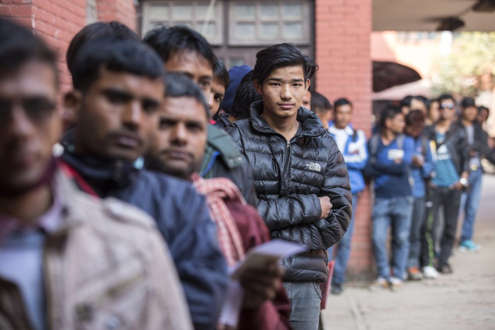 Arbeitsmigranten In Nepal 2